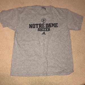 university of Notre dame soccer T-shirt